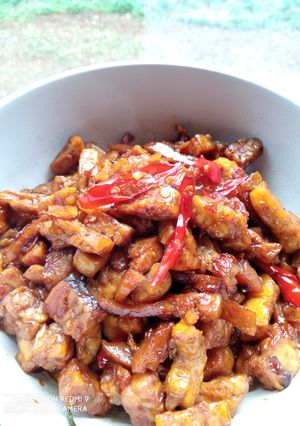 Foto resep Tumis tempe tahu bumbu kecap