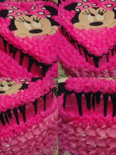 Foto resep Birthday cake (ultah minimouse)