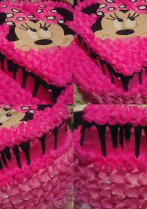 Foto resep Birthday cake (ultah minimouse)