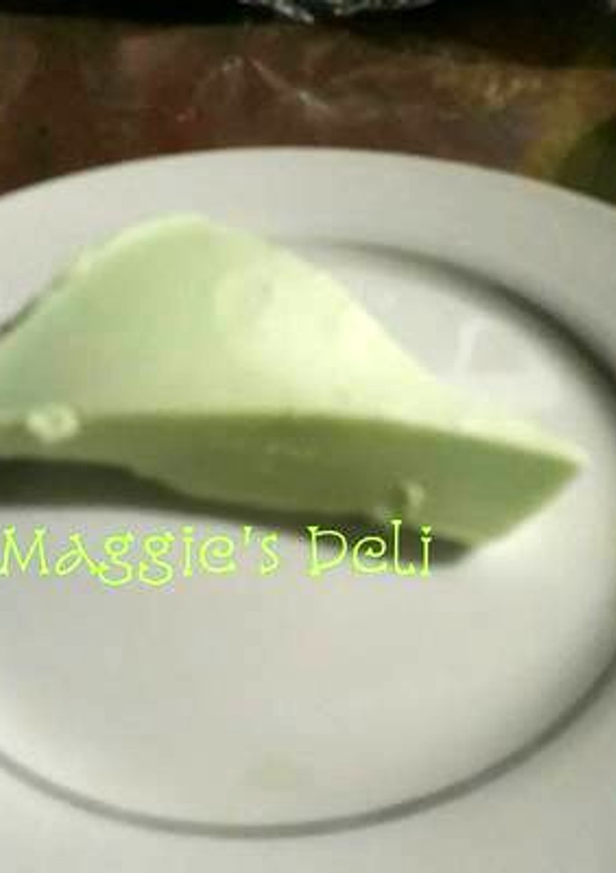Una foto de Gelatina de limón con refresco 7up