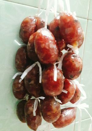 Hình của món Lạp xưởng hồ lô.