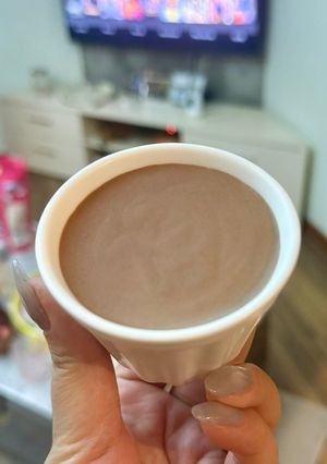 Hình của món Mousse sô cô la.