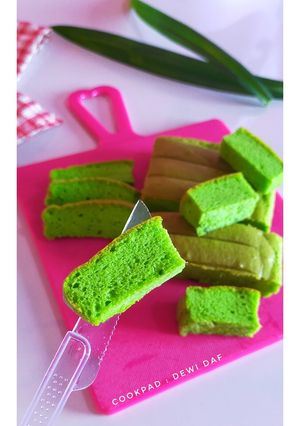 Foto resep Bolu pandan DEBM
