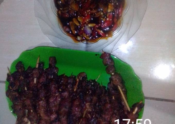 Resep Sate daging rumahan yang Enak