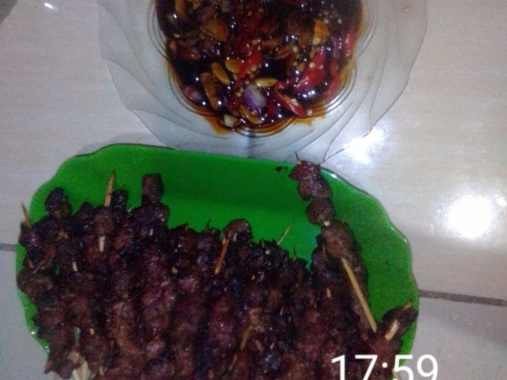 Anti Ribet, Memasak Sate daging rumahan Irit Anti Gagal