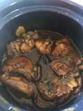 Braised shitake mushroom ayam