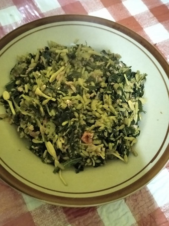 Cara Gampang Menyiapkan Tumis bunga pepaya daun singkong yang Enak