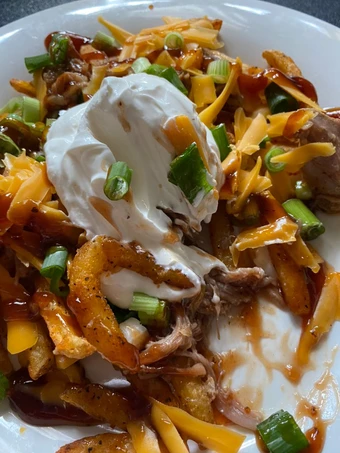 Easy Way Make Recipe Loaded Pulled pork fries that is Really Delicious, Tasty}