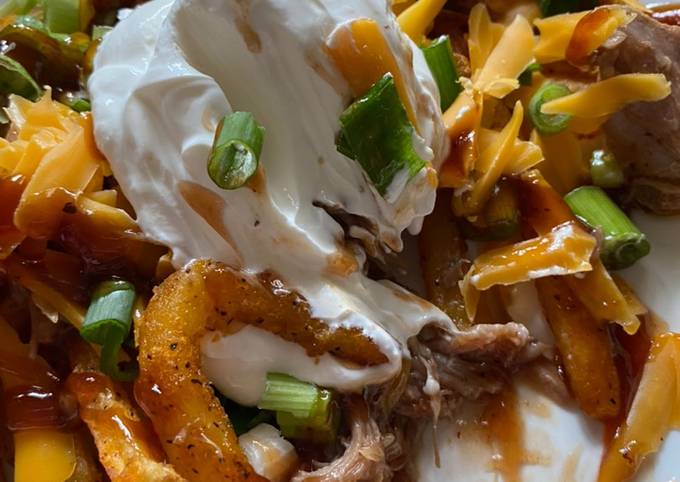 Recipe of Award-winning Loaded Pulled pork fries