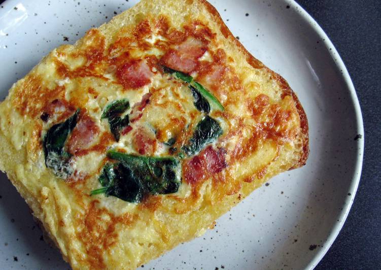 Steps to Make Super Quick Homemade Quick &amp; Toasty Bacon Quiche