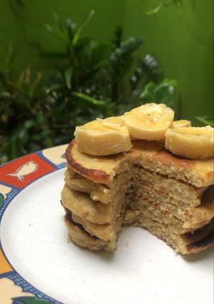 Foto resep Banana Oatmeal Pancake