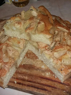 Una foto de Torta de manzanas
