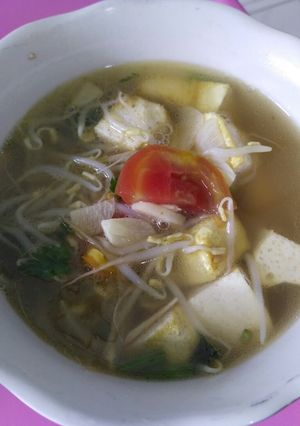 Foto resep Sayur Tauge Tahu ala Ibu Yasmin