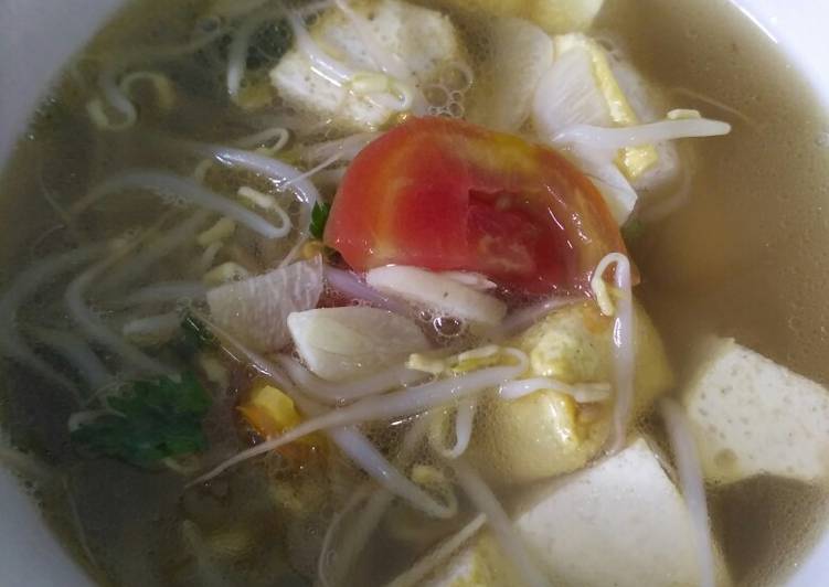 Sayur Tauge Tahu ala Ibu Yasmin
