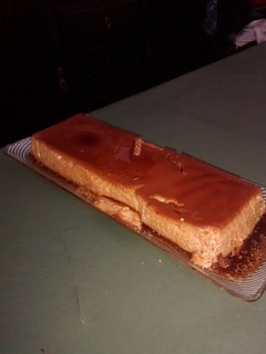 Una foto de Flan de dulce de leche