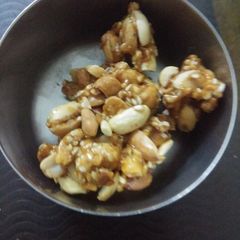 A picture of Til peanut chikki.