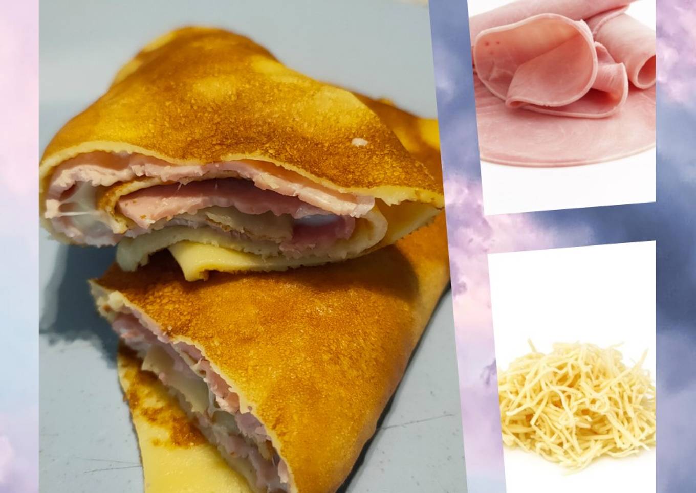 Crêpes au jambon