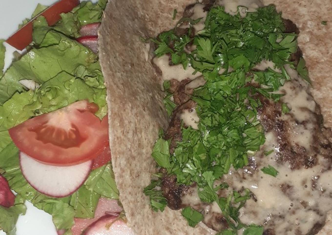 Hamburguesas caseras al plato... saludable