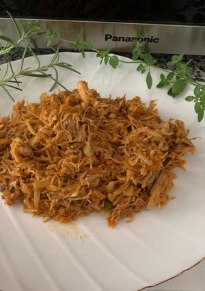 Una foto de Escabeche de pavo a mi estilo