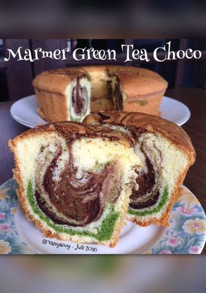 Foto resep Marmer Cake / Marble Cake