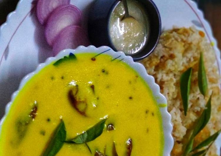 Simple Way to Make Speedy Gujarati kadhi khichdi