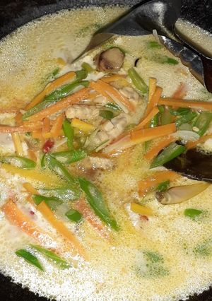 Foto resep Sayur tempe buncis kuah santan