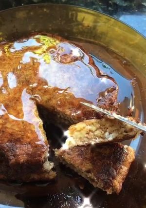 Una foto de Hotcakes de banana SIN HARINA y SIN AZÚCAR