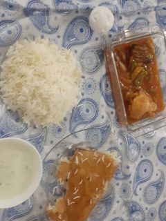 عکسی از دستور پلو مرغ