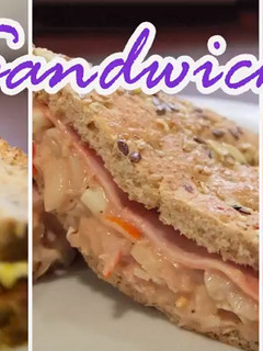 Una foto de 3 Sandwiches