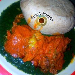 A picture of Ewedu soup.