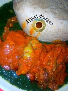 A picture of Ewedu soup.