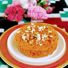 A picture of Creamy Gajar Halwa.