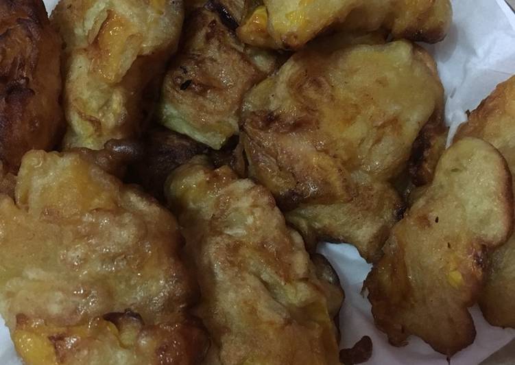 Nangka goreng terigu