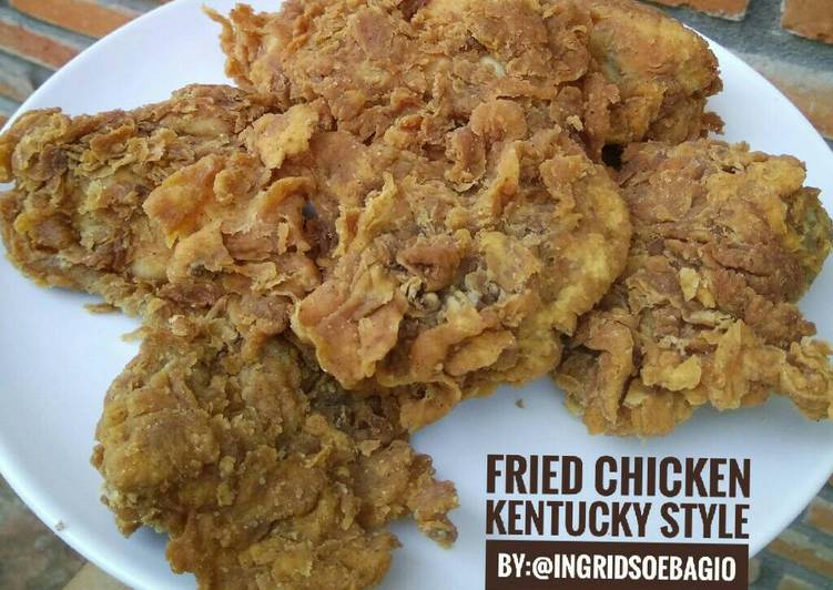 Fried chicken kentucky style