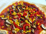 Pizza vegetal