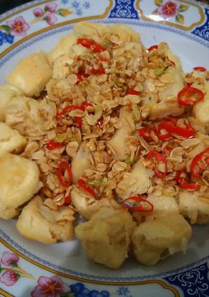 Foto resep Tahu Bawang Putih dengan Oatmeal