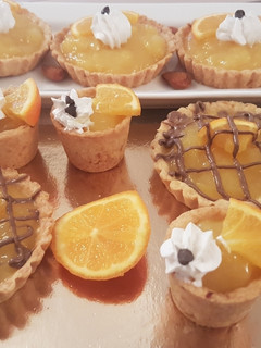 صورة لوصفة تارتولات بكريمة البرتقال 🍊😋