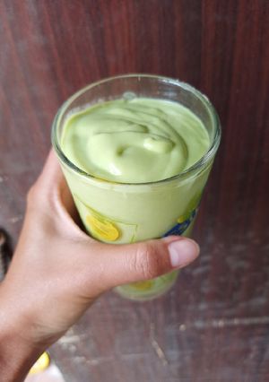 Hình của món Sinh tố bơ sữa chua.