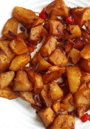 A picture of Potatoes.