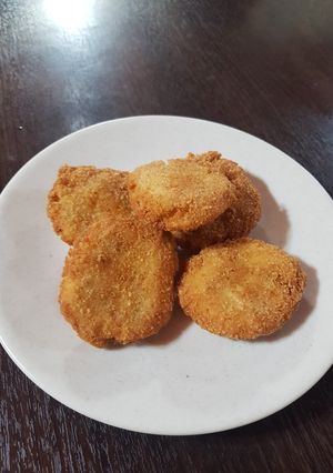 Una foto de Mini medallones de pescado con semillas de Sésamo