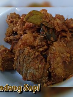 Foto resep Rendang Daging Sapi (Non Santan)