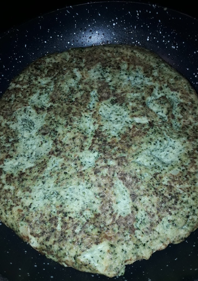 Una foto de Tortilla de brócoli