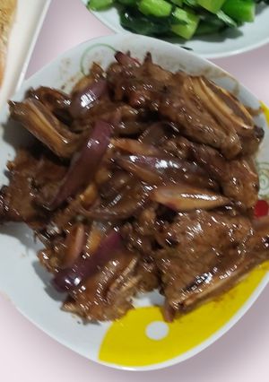 Foto resep Iga sapi saus tiram