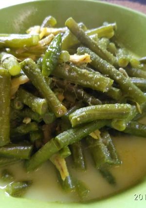 Foto resep Gulai kacang panjang teri healthy #PeduliKankerPayudara