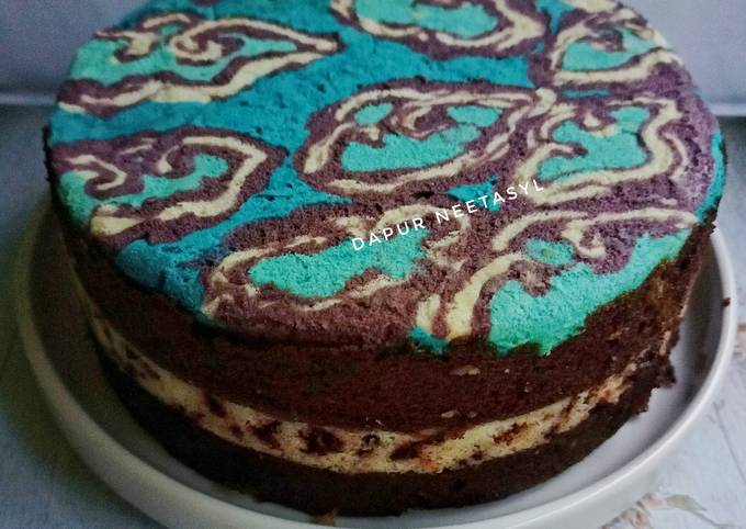 Resep Triple Choco Moka Batik Cake Oleh Dapur Neeta Cookpad