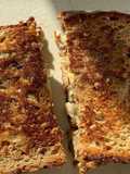 Sandes de Manteiga de Amendoim com Banana e Compota de Frutos Vermelhos