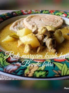Foto resep Roti maryam kuah kari