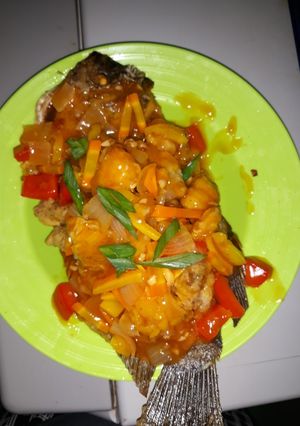 Foto resep Gurame saos asam manis
