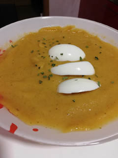 Una foto de Crema de lentejas con verduras