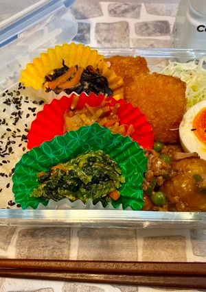 A picture of Japanese Busy Mom’s Obento Lunch Box.